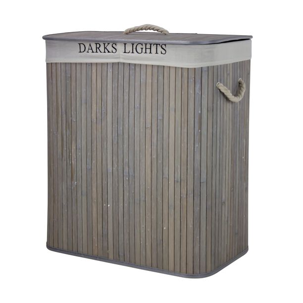 Bamboo Hamper Grey image number 2