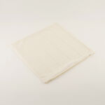 Homez White Subtle Line Cushion Cover, 45*45Cm image number 0