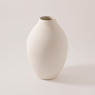 Homez vase, white 25*25*37 cm