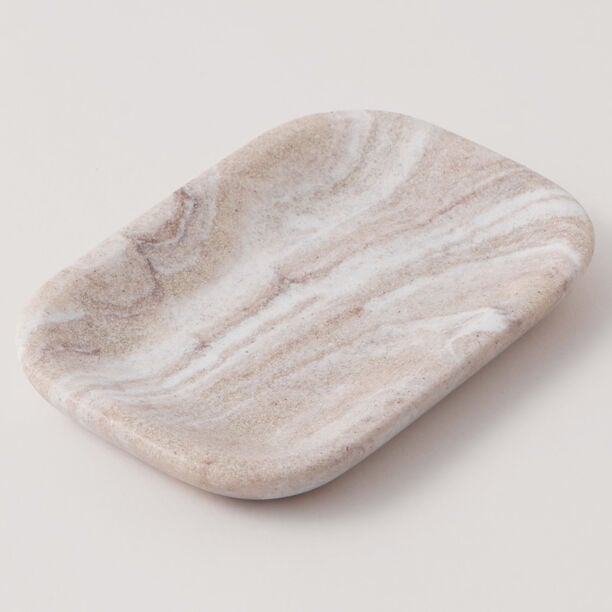 هومز صحن صابون مجموعة دانز 13.4*9.3*1.7سم، بيج image number 1