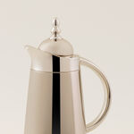 دلتي طقم دلة ستيل فضي 1 لتر + 1 لتر image number 3