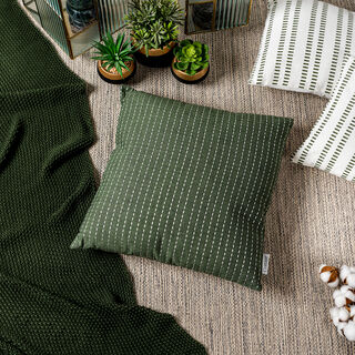 Cushion Convex Embroidered