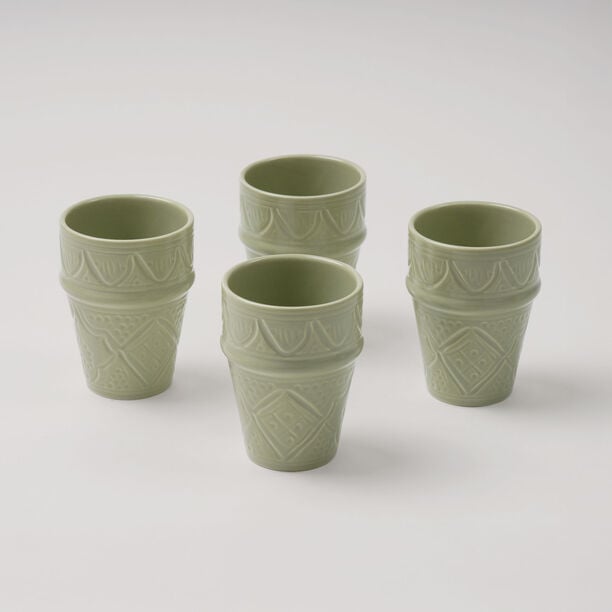 Dallaty Moroccan Tea Cup Green, 6 Pieces image number 0