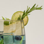 Set Of 4 Smoke Ribbed Dof image number 2