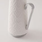 دلتي دلة بورسلان، أبيض 1 لتر image number 2