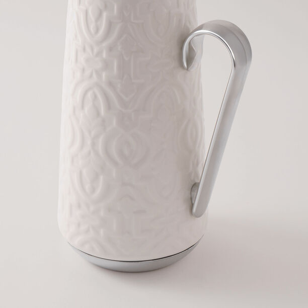 دلتي دلة بورسلان، أبيض 1 لتر image number 2