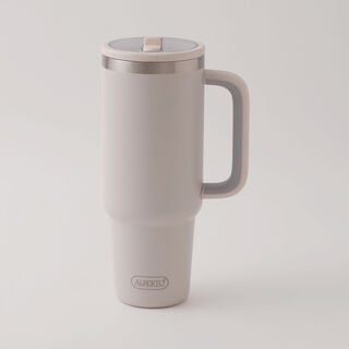 Alberto stainless steel double wall travel bottle, beige 1200ml