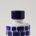 Homez Ceramic Blue And White Vase 11.8*11.8*15.5Cm image number 3