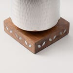 Pearl Collection Oud Burner, Silver, 10*10*12.5 cm image number 2