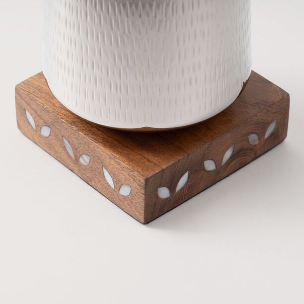 Pearl Collection Oud Burner, Silver, 10*10*12.5 cm image number 2