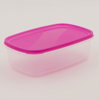 Pentola 7pcs plastic rectangular food container set with lids