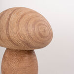 Homez wooden resin decorative mushroom 14.8*14.8*19.6 cm image number 2