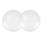 La Mesa 2 Pieces Glass Under A Plate image number 0