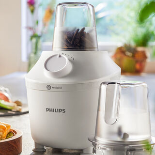 Philips Blender 450W, 1.2L, Stainless Steel Blades, Grinder