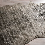 Cottage Faux Cowhide Rug Dark Gray 150X200 Cm image number 1