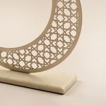 Homez Ramadan Decorative Crescent Design with Base, 26*9*23Cm image number 2