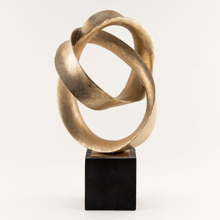 Homez sable pisa decorative sculpture 45*32*67.5cm, gold