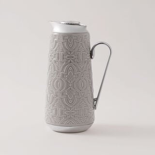 دلتي دلة بورسلان، رمادي 1 لتر