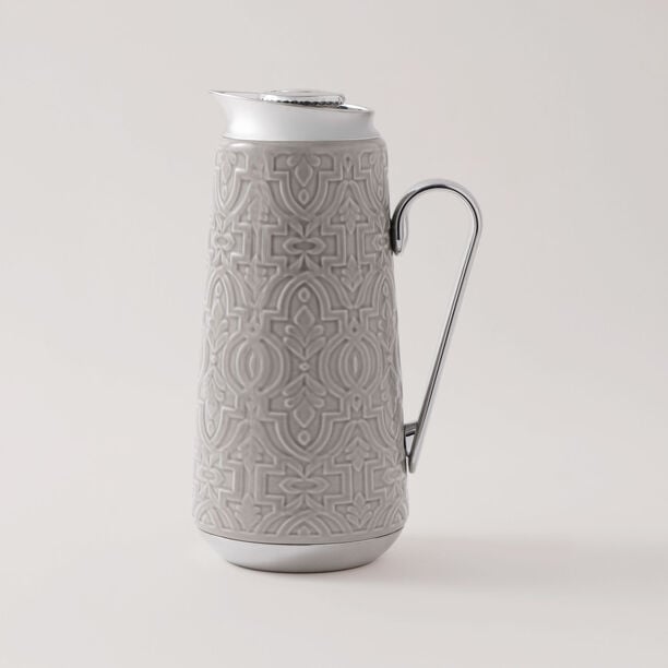 دلتي دلة بورسلان، رمادي 1 لتر image number 0