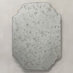 Homez modern hanging mirror silver 60*80 cm image number 2