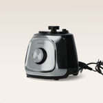 خلاط 3فى 1 بوعاء1.5 لتر بلاستيك 600واط بسرعتين مع خاصيه النبض فضى image number 1