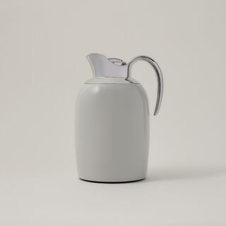 Dallaty steel vacuum flask grey/chrome 1.3L