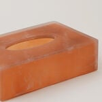 Homez clear polyresin tissue box, brown22*12.2*5.2cm image number 2
