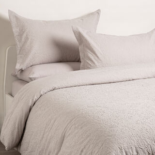 كوتاج طقم لحاف مزخرف 6 قطع سوبر كينج 260*250سم، بيج