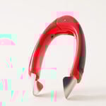 Strawberry Huller Stainless Steel 3.75*1.05*2.25Cm, Red image number 0