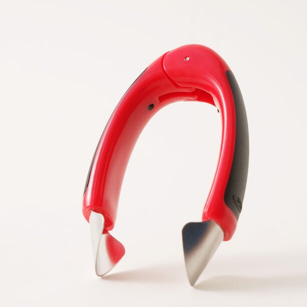 Strawberry Huller Stainless Steel 3.75*1.05*2.25Cm, Red image number 0