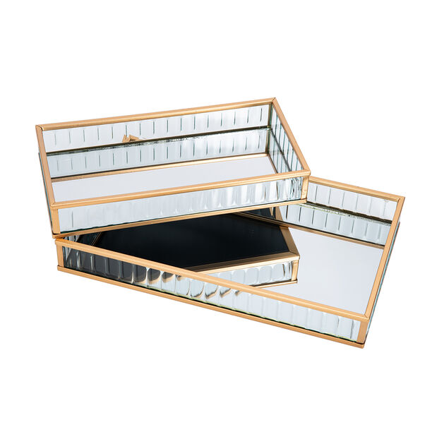 اشتري طقم صواني ديكور قطعتينأونلاين نايس