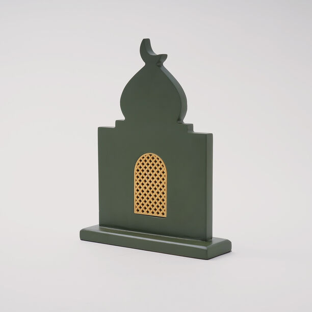 Homez Qamar Collection Decoration Item, Green, 21*6*26.5 Cm image number 1