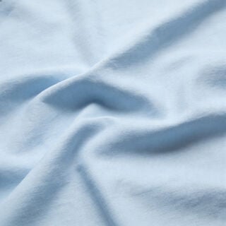 Boutique Blanche Fitted Sheet 100% Cotton 200Tc Percale Super King, Soft Blue 200*200 Cm