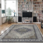 Cottage Silky Carpet Velvet Blue 80X150 image number 0