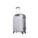 4 Piece Abs Trolley Case Set Diamond Silver 18/22/26/30" image number 6