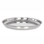 Alberto Stainless Steel Round Serving Tray  image number 1