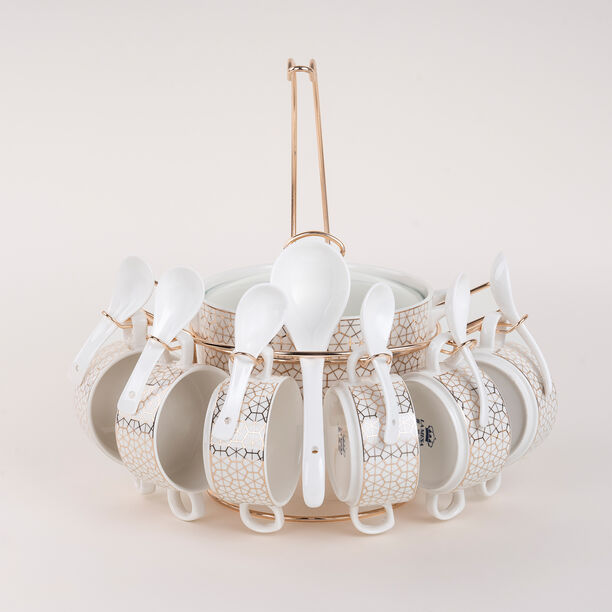 16 Pcs Soup Set Serve image number 1