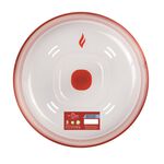 سنيبس غطاء طبق للميكروويف 26.2*7.6 سم باللون أبيض image number 1