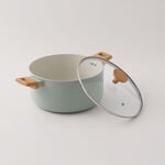 البرتو طقم قدور الومنيوم 9 قطع، أخضر image number 2