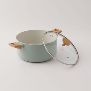 البرتو طقم قدور الومنيوم 9 قطع، أخضر