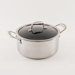 Mister Cook Titan Tri Ply Stainless Steel Cook Pot 24 Cm, Silver image number 0