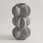 Homez resin vase 16*16*36cm, grey image number 0