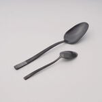 لاميسا طقم ملاعق مائدة بنقشة ليزر، أسود، 16 قطعة image number 2