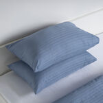 3Pcs cotton comforter set 220*240 cm, denim sky image number 4