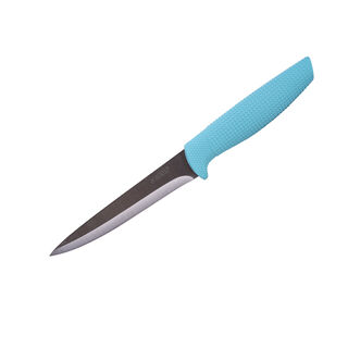 Alberto Utility Knife With Soft Blue Handle