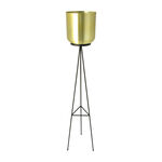 Metal Planter Gold  image number 0