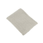  100% Cotton Knitted Throw image number 1