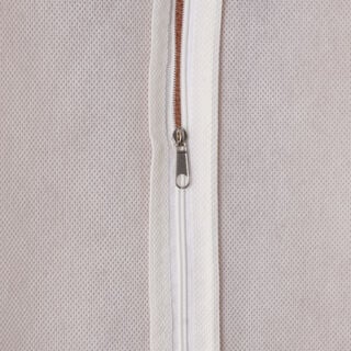 هومز منظم ملابس حقيبة بدلة من البوليستر، بيج 42*29*38 سم