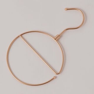 هومز علاقة أوشحة معدنية ذهبي 27*22*32 سم