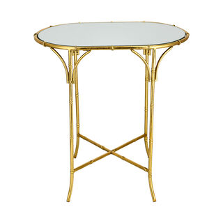Bamboo Round Side Table